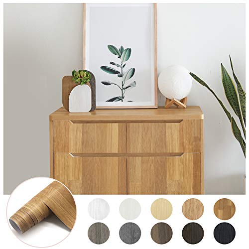 Espesar Papel Adhesivo para Muebles Madera Papel Vinilo Decoracion Papel Pintado Cocina Autoadhesivo Type A 61X500cm