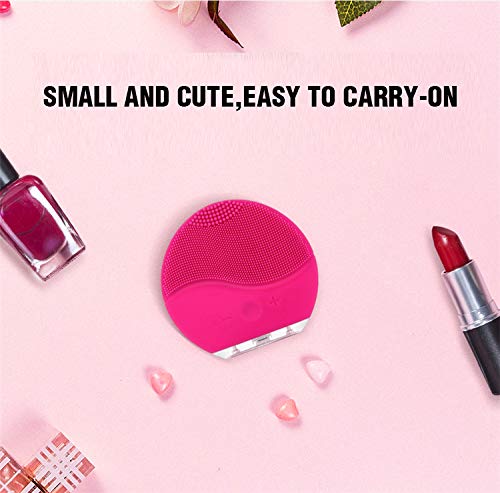 Esponja limpiadora y masajeadora facial de silicona con sistema de limpieza antienvejecimiento para todo tipo de piel