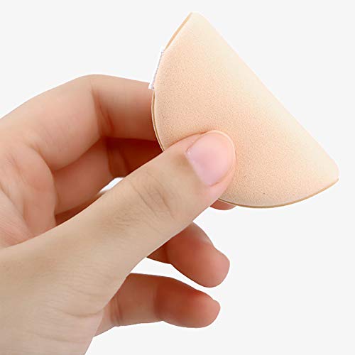 Esponja Maquillaje Facial Suave Soplo de Polvo [12-Pack] para aplicar maquillaje, corrector, polvo, crema y colorete, sin látex,hipoalergénicas e inodoras