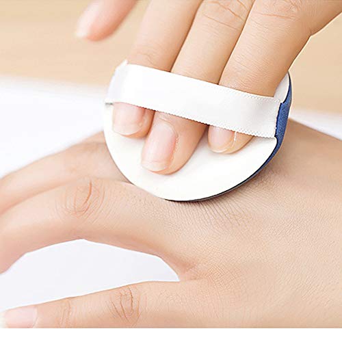 Esponja Maquillaje Facial Suave Soplo de Polvo [12-Pack] para aplicar maquillaje, corrector, polvo, crema y colorete, sin látex,hipoalergénicas e inodoras