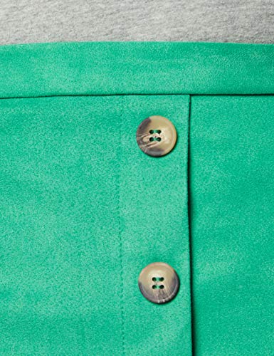 Esprit 039ee1d001 Falda, Verde (Dark Green 300), Small para Mujer
