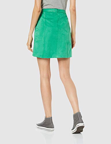 Esprit 039ee1d001 Falda, Verde (Dark Green 300), Small para Mujer