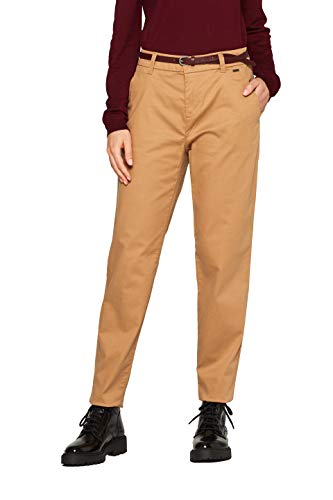 Esprit 089ee1b022 Pantalones, Marrón (Camel 230), W40/L30 (Talla del Fabricante: 40/30) para Mujer