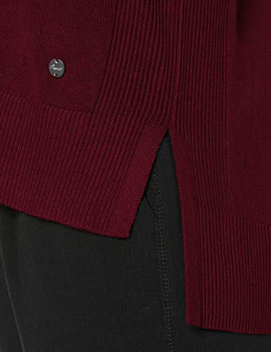 Esprit 089ee1i001 suéter, Rojo (Bordeaux Red 600), X-Small para Mujer