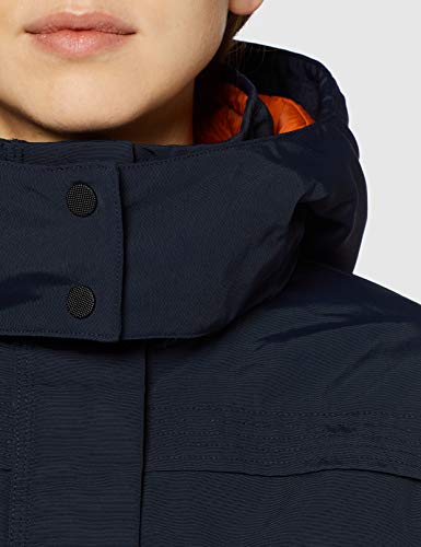 Esprit 097ee1g025 Abrigo, Azul (Navy 400), Small para Mujer