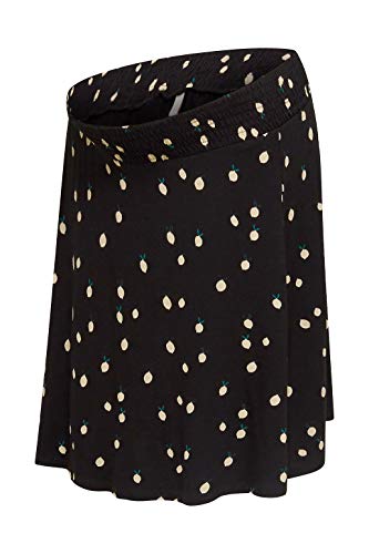 Esprit Maternity Skirt Jersey Utb AOP Falda, Negro (Black 001), XXL para Mujer