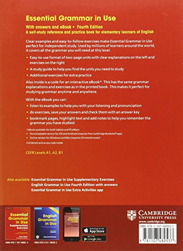 Essential Grammar in Use. Fourth edition. Book with answers and Interactive eBook (Grammar in Use Camb07)