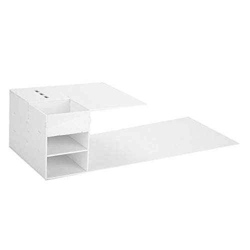 Estante de almacenamiento, estante de almohada Display-Lash, portátil, fácil de almacenar, salón de belleza transparente para maquilladora casera femenina