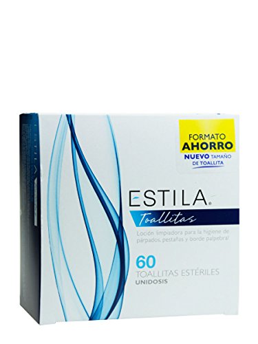 ESTILA 60 TOALLITAS PARPADOS PESTAÑAS