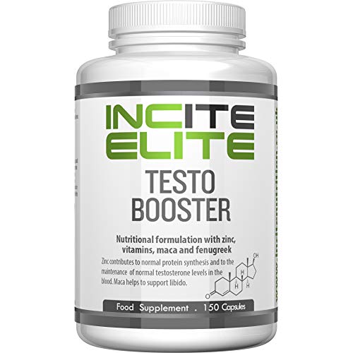 Estimulador de testosterona para los hombres - Aumenta Nivel de prueba - 100% garantía de devolución – Cápsulas potentes fabricadas en el Reino Unido - Alimente un crecimiento muscular extremo, aumente su fuerza y rendimiento con ingredientes naturales de