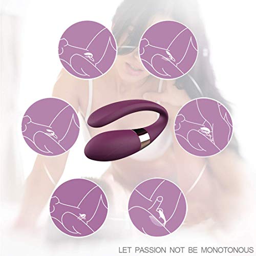 Estimuladores del masaje de la vagina del punto G del clítoris Dual Motors con camiseta impermeable de silicona