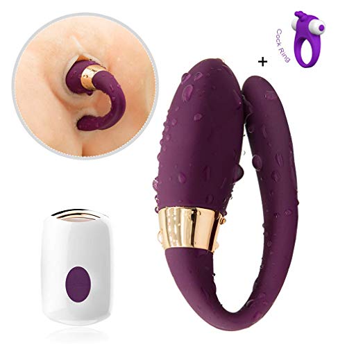 Estimuladores del masaje de la vagina del punto G del clítoris Dual Motors con camiseta impermeable de silicona