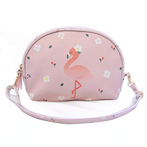 Estuche de maquillaje cosmético con borlas y borlas de PU de dos tamaños, estuche de almacenamiento portátil impermeable, bolsa de maquillaje de moda-3-