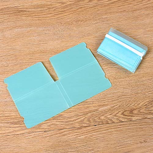 Estuche portátil Guarda mascarilla. Bolsa/Caja de Almacenamiento de mascarillas Antipolvo para la prevención de la contaminación. 6 piezas