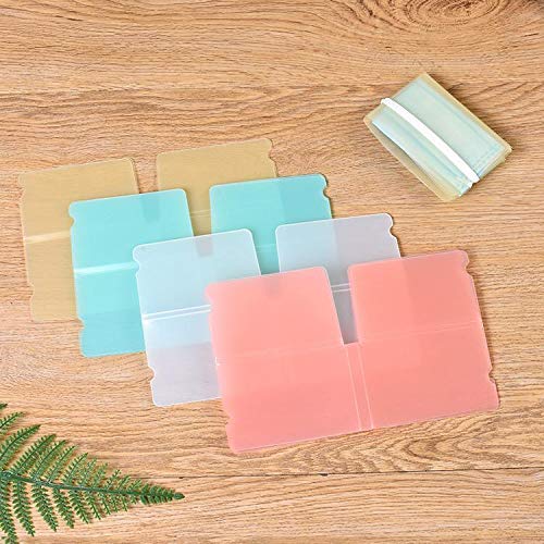 Estuche portátil Guarda mascarilla. Bolsa/Caja de Almacenamiento de mascarillas Antipolvo para la prevención de la contaminación. 6 piezas