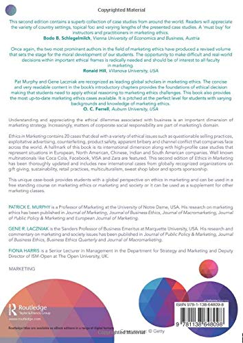 Ethics in Marketing: International cases and perspectives