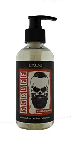 Etolab - Champú para barba. Fórmula delicada, elimina impurezas y olores (2x250 ml)