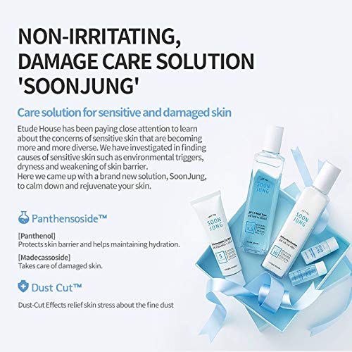 Etude House SoonJung PH 5.5 - Tóner de alivio (180 ml)