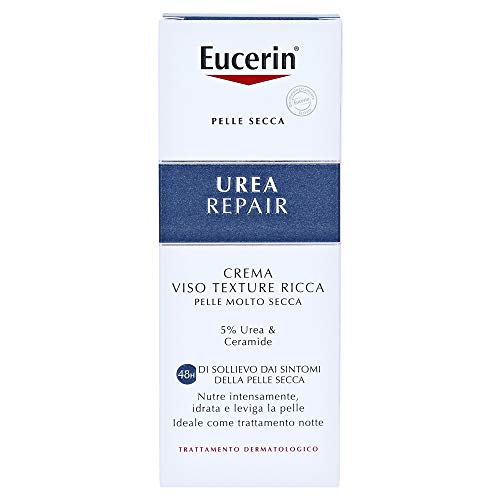 Eucerin UreaRepair Crema facial 5% noche, 50 ml
