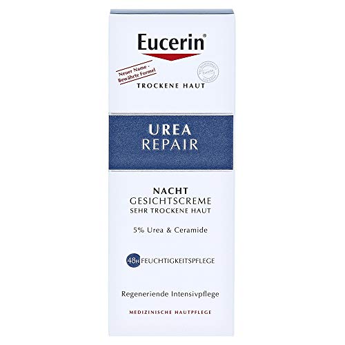 Eucerin UreaRepair Crema facial 5% noche, 50 ml