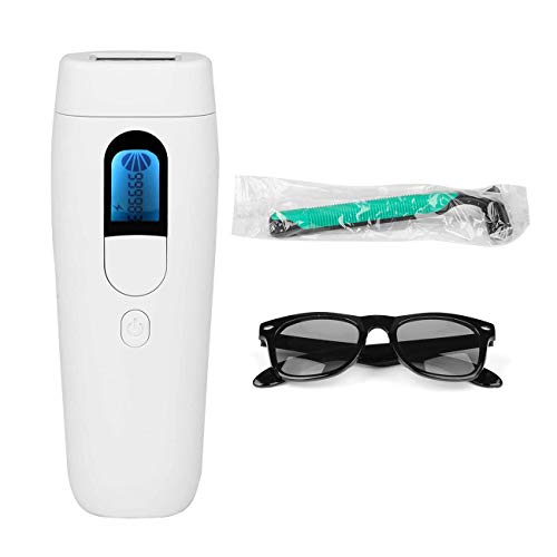 EULIQ IPL Dispositivo de instrumento de depilación láser permanente, Equipo de depilación profesional e indoloro, Blanco