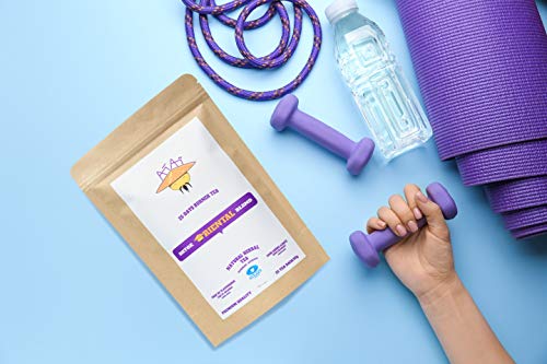 EVERWOL-ATAI/TÉ ARTISANAL/INFUSIÓN ENERGISANTE 100% NATURAL/TÉ ADELGAZANTE BOOSTER / 25 INFUSIONES DE FIBRA DEGRADABLE EN KRAFT RECICLABLE.