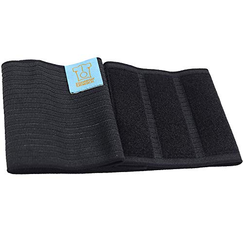 Everyday Medical Carpeta abdominal para cirugía postoperatoria para hombres y mujeres: corsé compresión estomacal grado médico para cirugías de cintura y abdomen, bypass gástrico, liposucción, cesárea