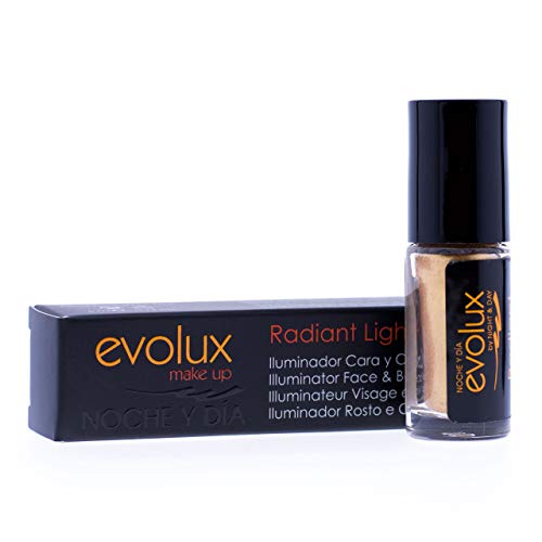 Evolux Radiant Light Color N.04 Salmón, Iluminador Cara y Cuerpo - 5 ml