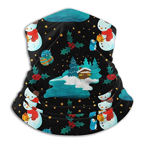 Ewtretr Neck Gaiter Warmer Hombres Mujeres Warm Warm Windproof Neck Heating Wrap