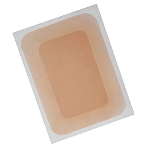 EXCEART 2 hojas de silicona para cicatrices de tatuaje, calcomanía impermeable para ocultar la piel, cinta adhesiva de color carne, resistente al agua, manchas en cualquier parte