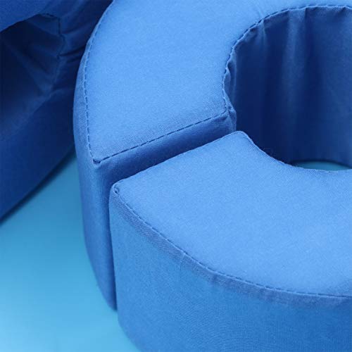 EXCEART 2 Piezas Elevación del Pie Almohada Pie Espuma Elevador Pierna Reposamanos Cojín para Cama Reposo para Dormir Tobillo Talón Alivio del Dolor