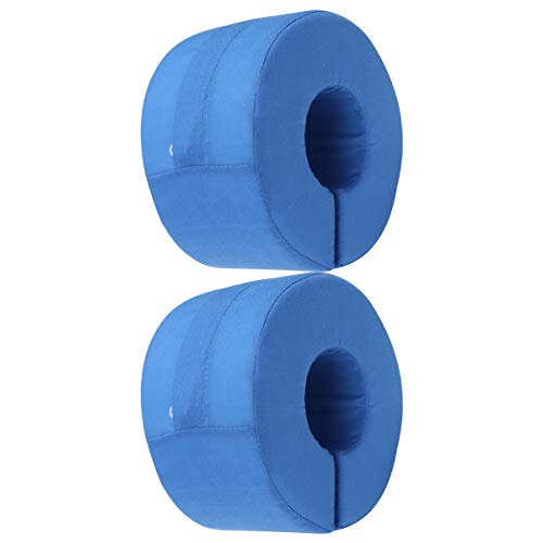 EXCEART 2 Piezas Elevación del Pie Almohada Pie Espuma Elevador Pierna Reposamanos Cojín para Cama Reposo para Dormir Tobillo Talón Alivio del Dolor