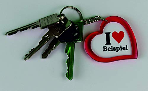 EXCLUSIVO: Llavero del corazón "I Love Henner" , una gran idea para un regalo para su pareja, familiares y muchos más! - socios remolques, encantos encantos mochila, bolso, encantos del amor, te, amigos, amantes del amor, accesorio, Amo, Made in Germany.