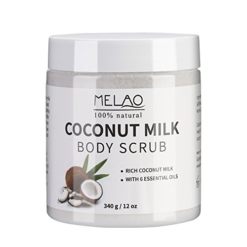 Exfoliante corporal de leche de coco Sal de baño exfoliante