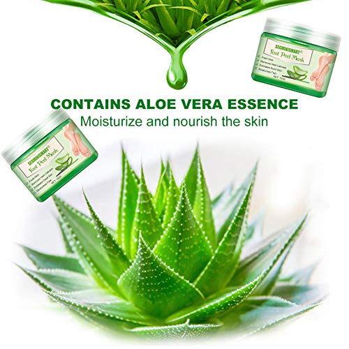 Exfoliante Pies, Mascarilla de Pies, Foot Peel Mask, Exfoliantes de Pies Peeling Quita Callos, Foot Peeling Mask Hidratante y Blanqueadora