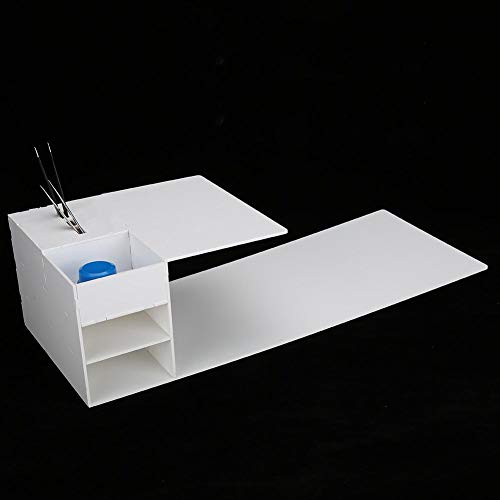 Exhiba el estante de la almohada de la pestaña, estante transparente conveniente, salón de belleza casero durable