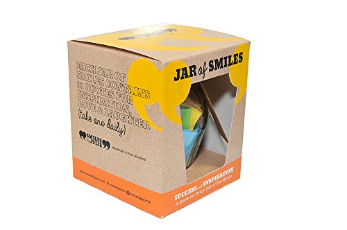 Éxito e inspiración en un bote,un mes de citas profundas y motivadoras en un nuevo estilo, bote de cristal italiano Orcio, 314 mlIdeal para regalo.31 citas para mostrar a tus amigos y familia cuánto los valoras y crees en ellos.Con citas en inglés como "B