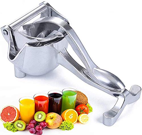 Exprimidores manuales,Exprimidor de Frutas de Heavy Duty Aluminium,Alta Calidad Juicer de fruta,Exprimidor Manual de Cítricos, Extractor de Exprimidor de Frutas Para Naranjas/Sandía/Limón/Manzana