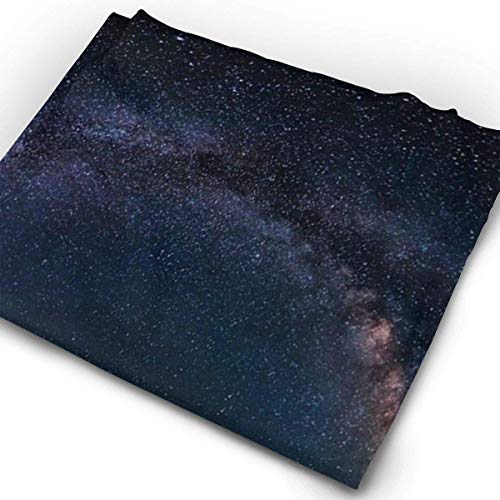Eybfrre Diadema Noche Estrellada, Vía Láctea, Exposición Larga, Roca Bufanda al Aire Libre Polaina Cuello Envoltura para la Cabeza Banda para el Sudor Ropa Deportiva