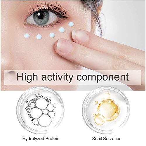 Eye Cream, Crema Contorno Ojos, Crema de Ojos, Eye Cream Anti age, Contorno de Ojos Antiarrugas, Anti-edad Para Ojeras, Bolsas, Patas de Gallo e Hinchazón, Elimina la Hinchazón, Líneas Finas