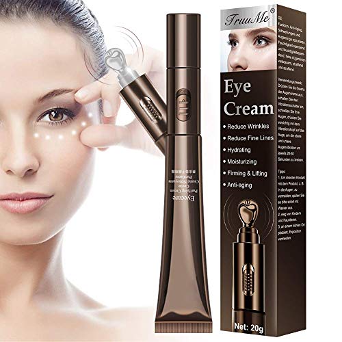 Eye Cream, Crema Contorno Ojos, Crema de Ojos, Eye Cream Anti age, Contorno de Ojos Antiarrugas, Anti-edad Para Ojeras, Bolsas, Patas de Gallo e Hinchazón, Elimina la Hinchazón, Líneas Finas