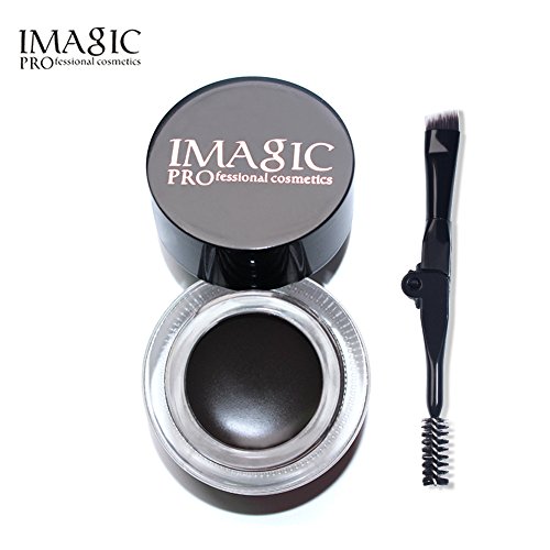 Eyebrow Gel Beauty Imagic Waterproof Make Up Cosméticos Long-wear Brow Gel Con Cepillo 6 Colores(#4)