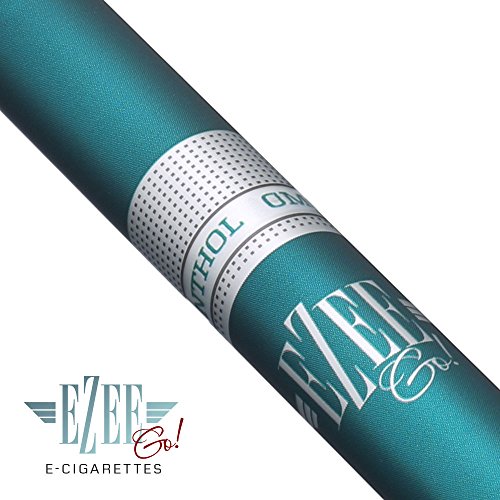 Ezee e-cigarettes Cigarrillo Electrónico Desechable Sabor a Mentol E-Cigarrillo Boquilla Suave 285 mAh Batería Sin Nicotina y Sin Tabaco Paquete de 1