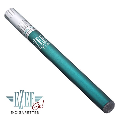 Ezee e-cigarettes Cigarrillo Electrónico Desechable Sabor a Mentol E-Cigarrillo Boquilla Suave 285 mAh Batería Sin Nicotina y Sin Tabaco Paquete de 1