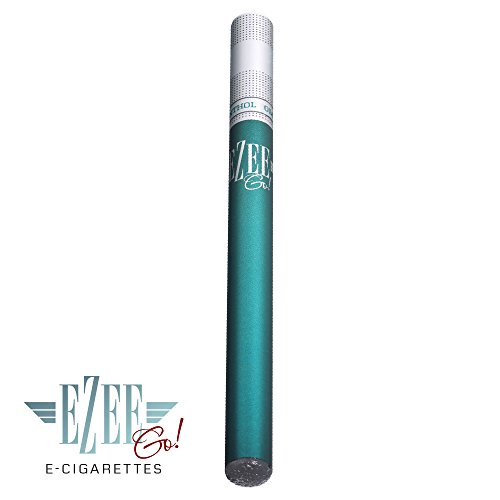 Ezee e-cigarettes Cigarrillo Electrónico Desechable Sabor a Mentol E-Cigarrillo Boquilla Suave 285 mAh Batería Sin Nicotina y Sin Tabaco Paquete de 1