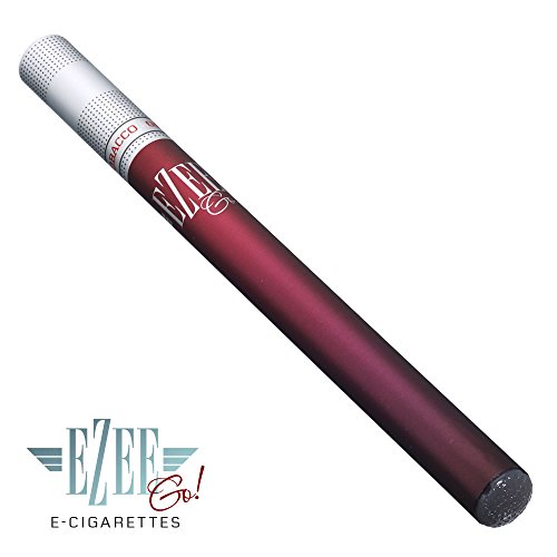 Ezee Go Cigarrillo Electrónico Desechable sabor a Tabaco y Mentol E-Cigarrillo Boquilla Suave 285 mAh Batería Sin Nicotina y sin Tabaco Paquete de 2