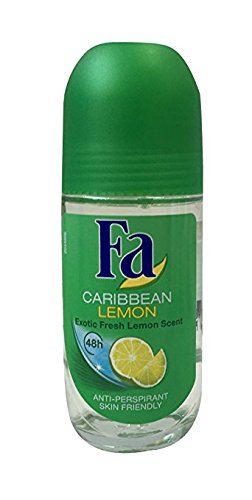 Fa roll-on 50 ml Caribean limón (cristal, 6 unidades)