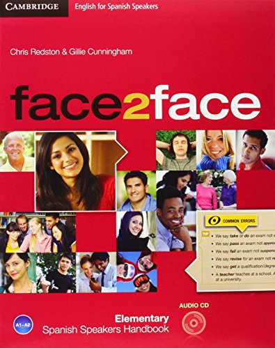 face2face for Spanish Speakers Second Edition Elementary Student's Pack (Student's Book with DVD-ROM, Spanish Speakers Handbook with CD, Workbook with Key)