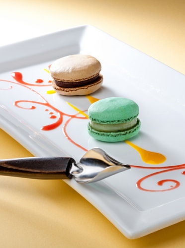 Fackelmann Cucharas Decorar, Madera, marrón e INOX, 25.5 x 9 x 3 cm