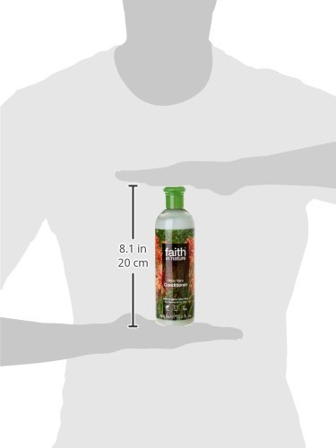 Faith in Nature Acondicionador Natural de Aloe Vera, Rejuvenecedor, Vegano y No Testado en Animales, sin Parabenos ni SLS, para Cabello de Normal a Seco, 400 ml